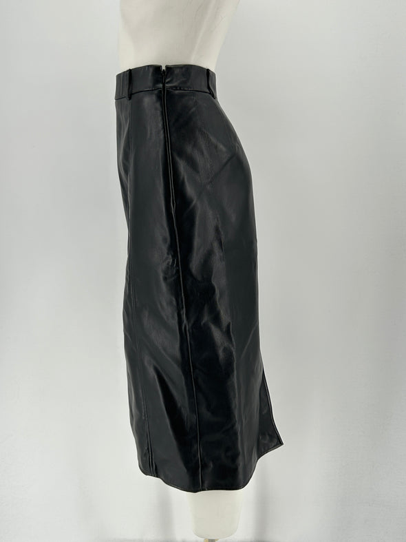Jupe en simili cuir