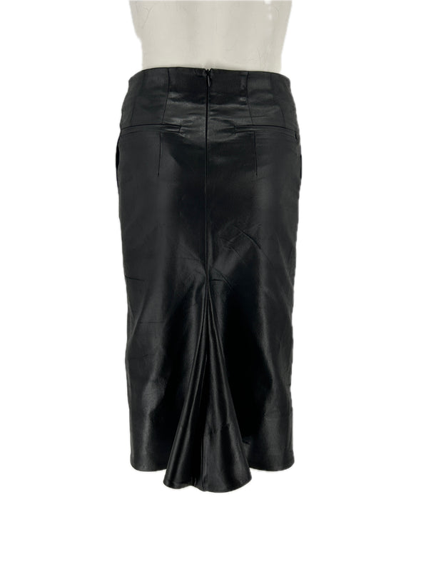 Jupe en simili cuir