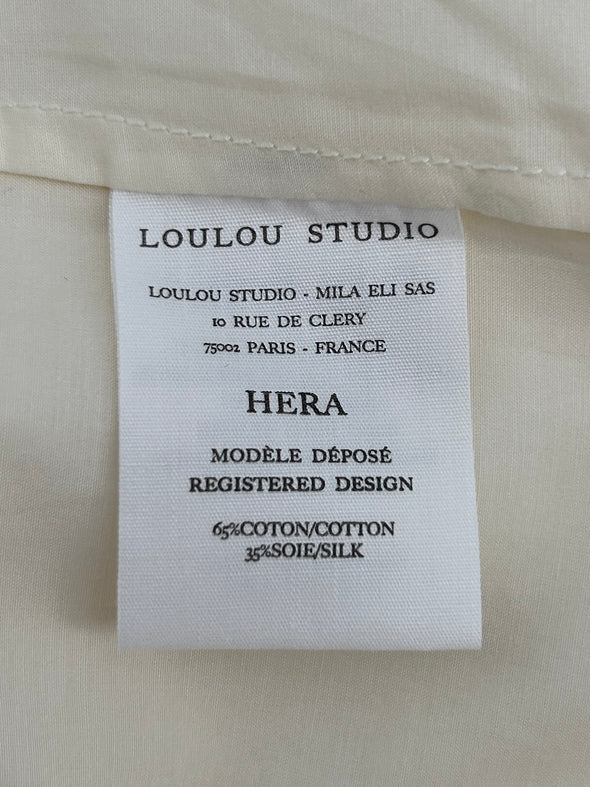 Robe longue écru "Hera"