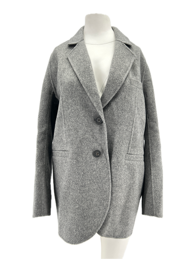 Blazer en laine gris