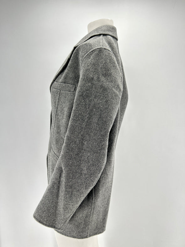 Blazer en laine gris