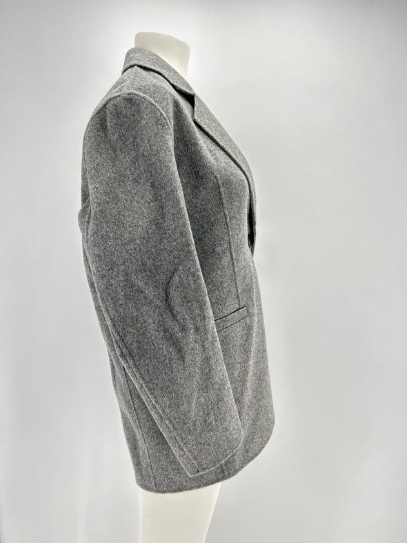 Blazer en laine gris