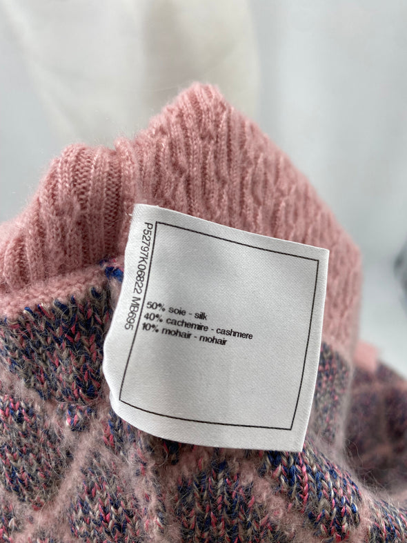Cardigan en cachemire et soie