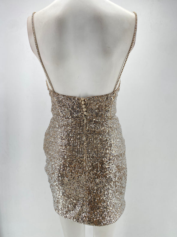 Robe à sequins