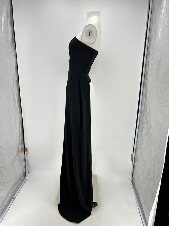Top asymétrique noir