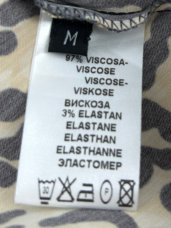 Jupe à imprimé léopard