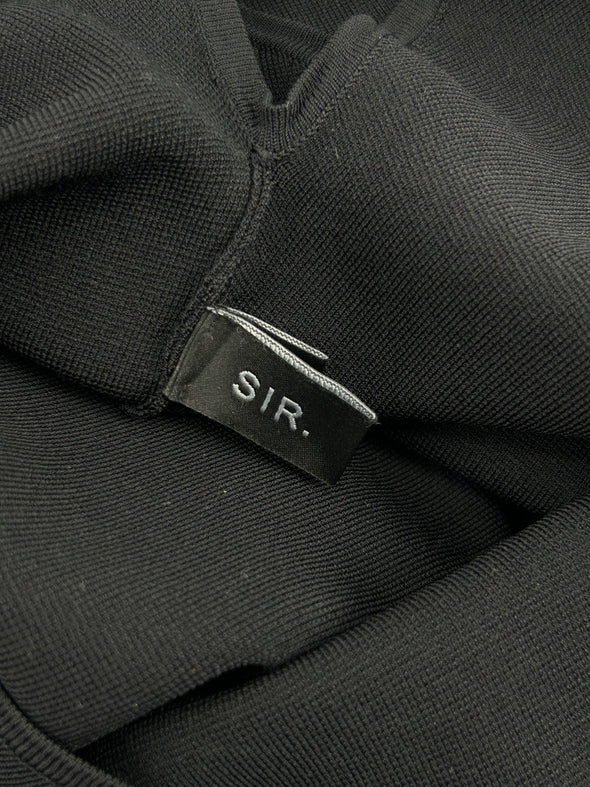 Robe longue noire