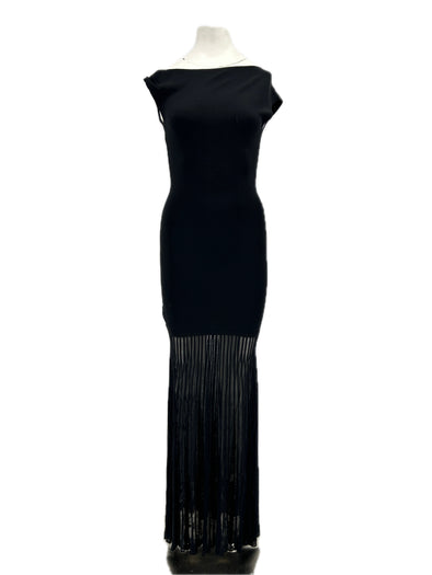 Robe longue noire