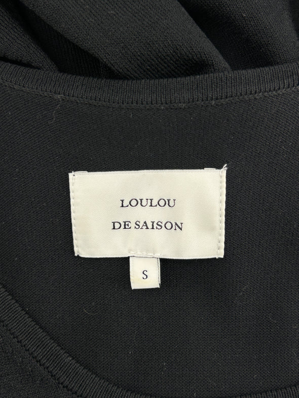 Robe longue noire "JADA"