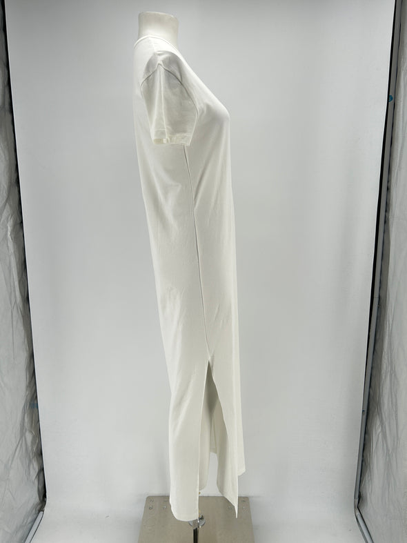 Robe longue blanche "MAYA"
