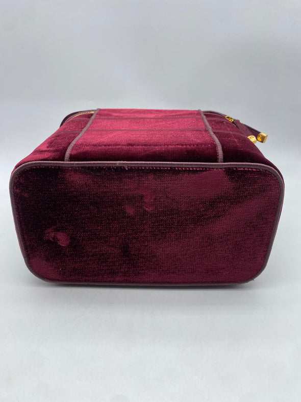 Sac Vanity en velours