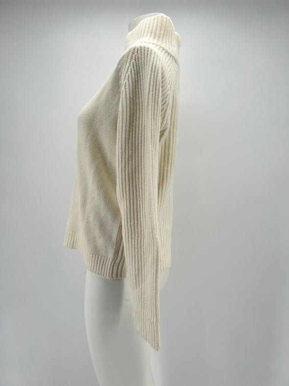 Pull en cachemire blanc