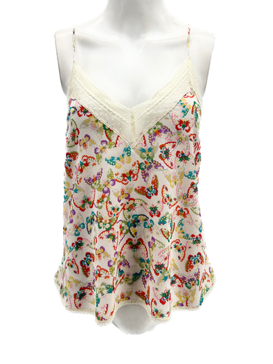 Caraco à motif papillon