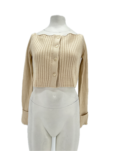 Cardigan écru