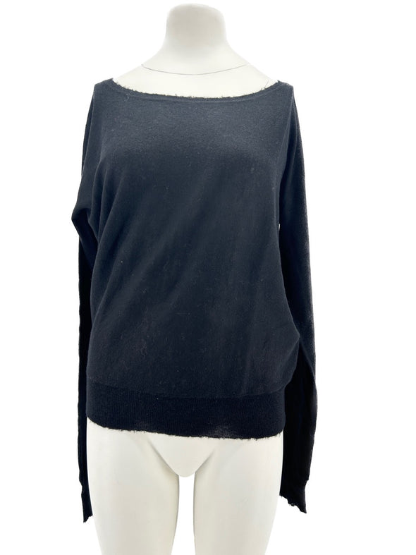 Pull en cachemire noir