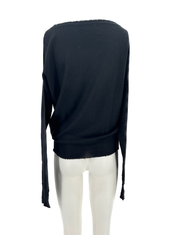 Pull en cachemire noir