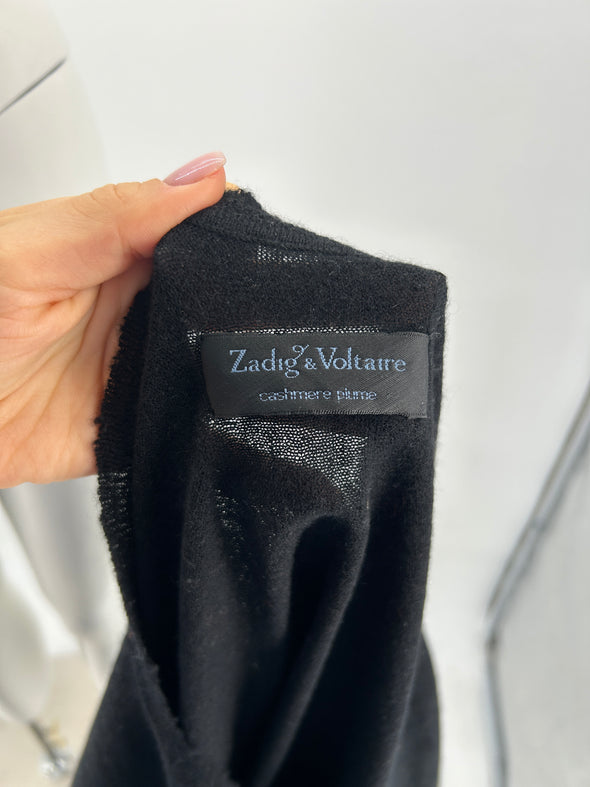Pull en cachemire noir