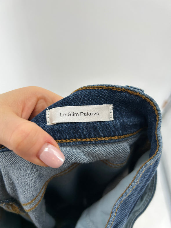 Jean bleu "Le Slim Palazzo"