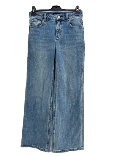 Jean large bleu