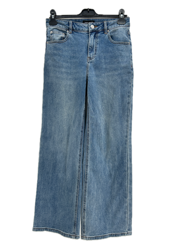 Jean large bleu