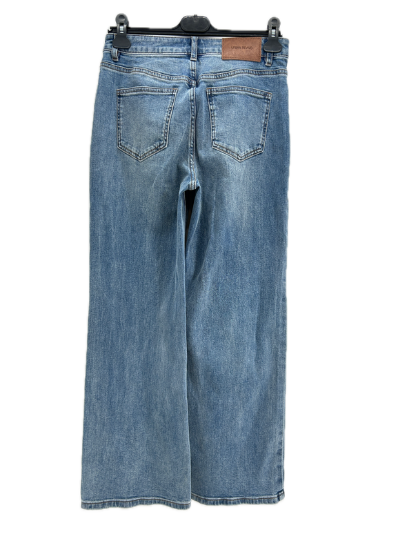 Jean large bleu