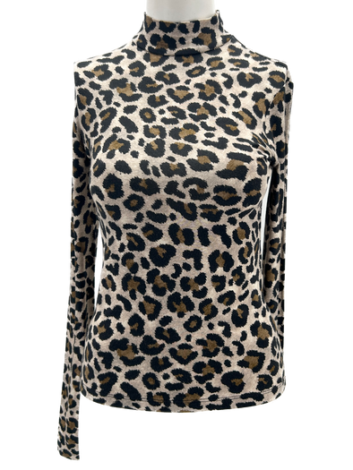 Top à imprimé léopard