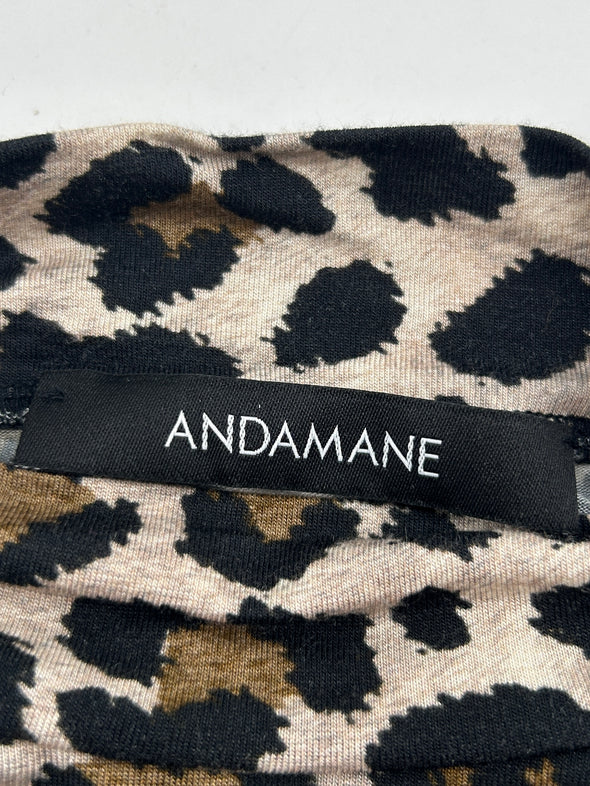 Top à imprimé léopard