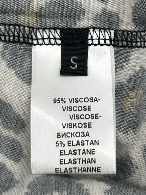 Top à imprimé léopard