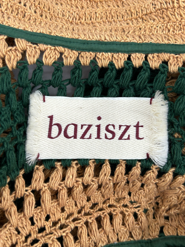 Cardigan bicolore
