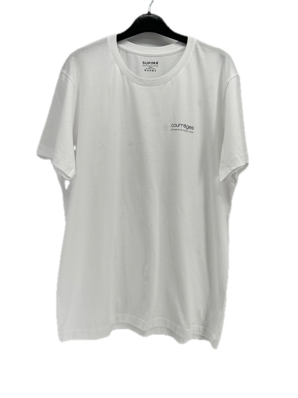 Tee-shirt blanc "39e Festival de Hyeres"