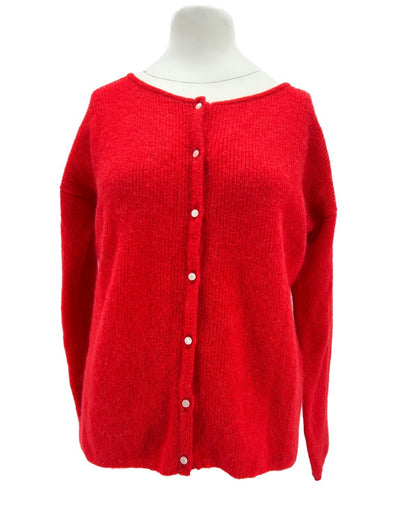 Cardigan rouge