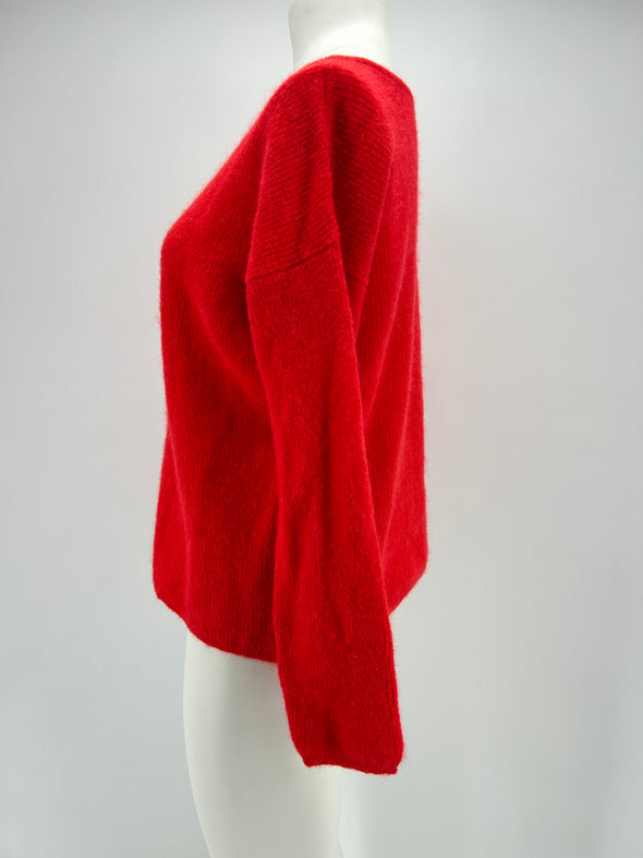 Cardigan rouge