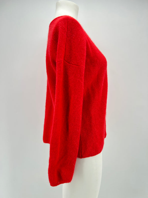 Cardigan rouge