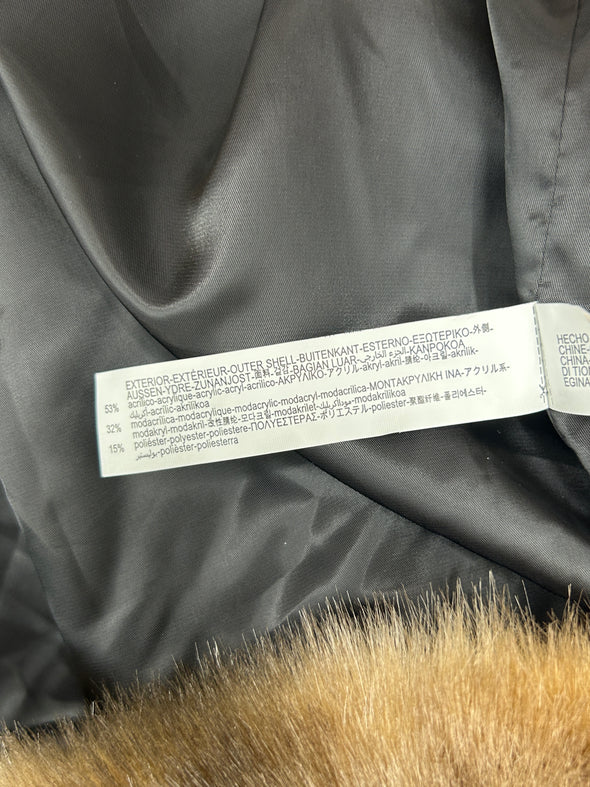 Manteau en fausse fourrure