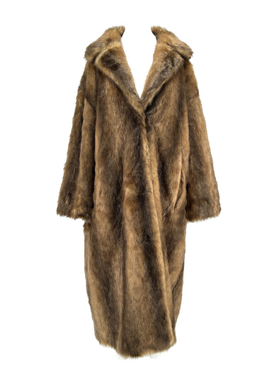 Manteau en fausse fourrure
