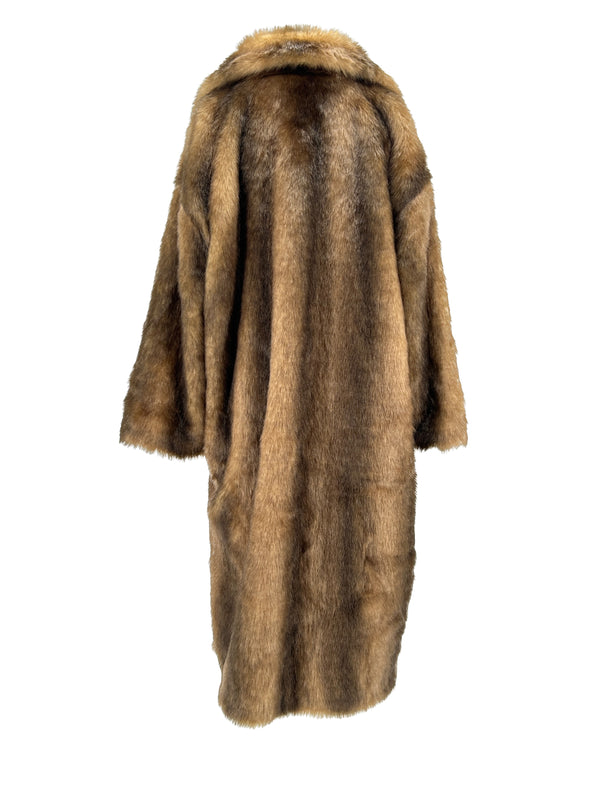 Manteau en fausse fourrure