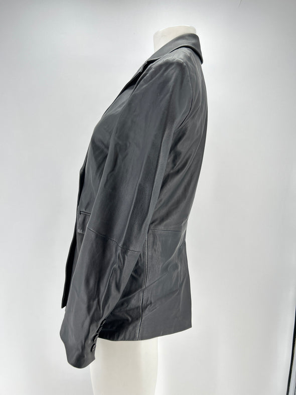 Blazer en cuir "Davao"