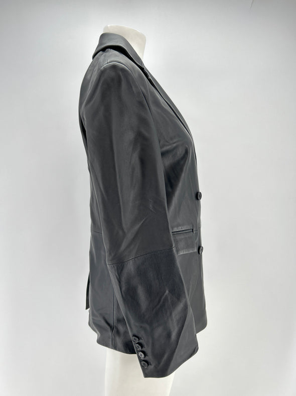 Blazer en cuir "Davao"