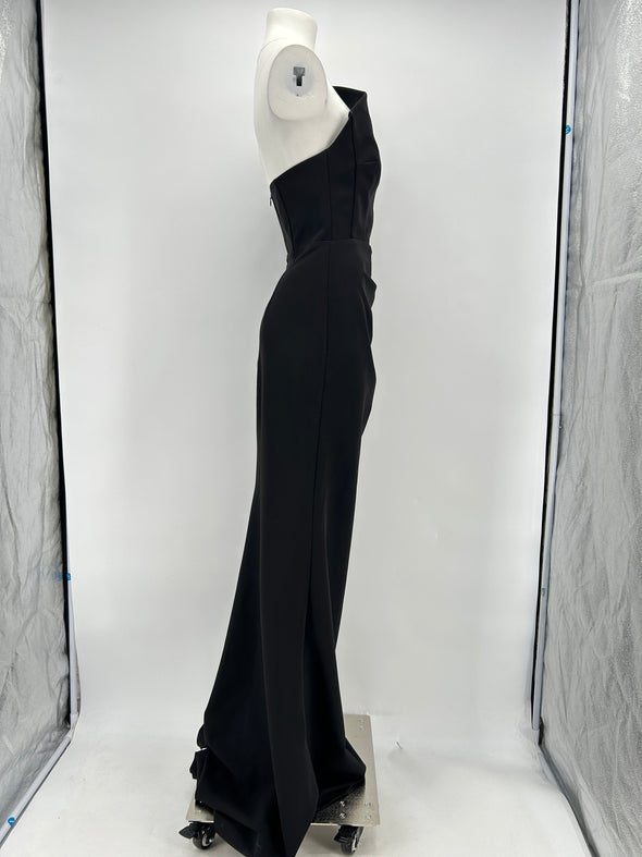 Robe longue noire