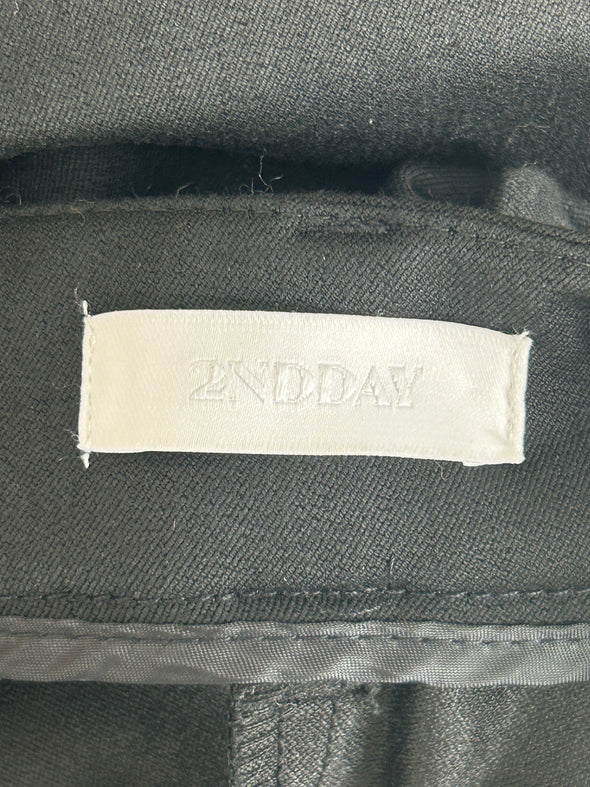 Pantalon large noir