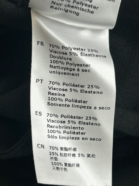 Pantalon large noir