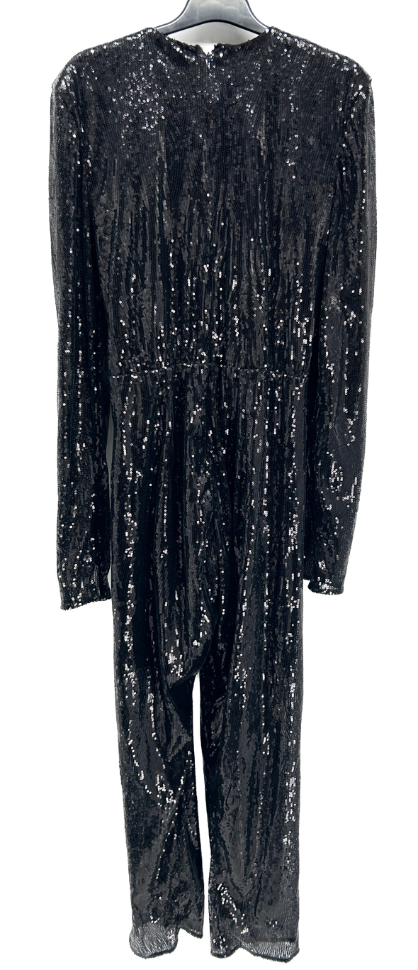 Combinaison noire à sequins