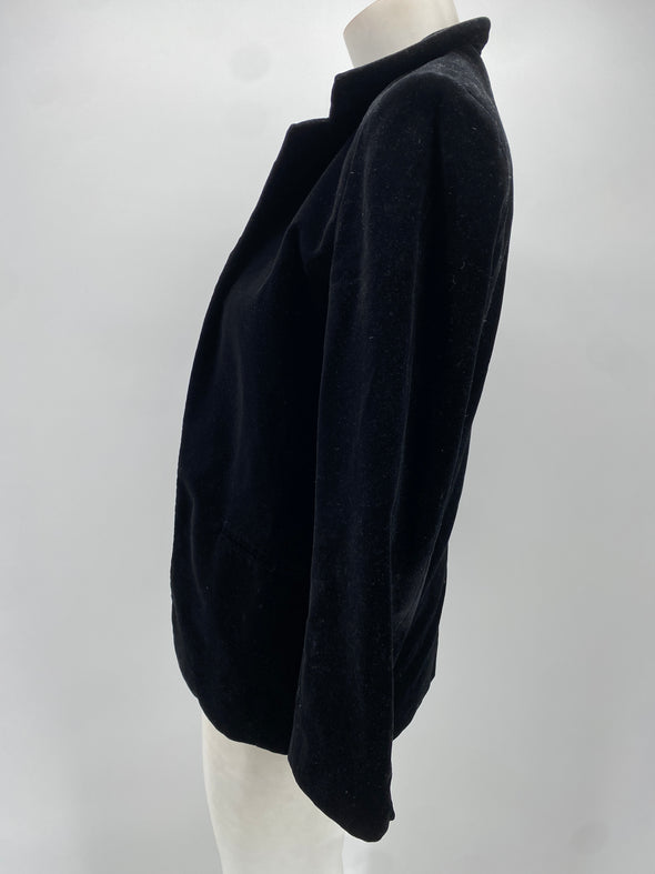 Veste en velours noire