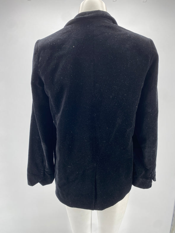 Veste en velours noire