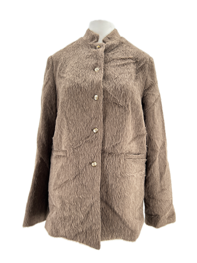 Manteau en laine d'alpaga "Fidan"