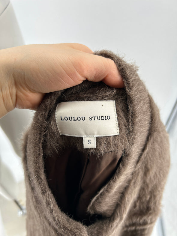 Manteau en laine d'alpaga "Fidan"