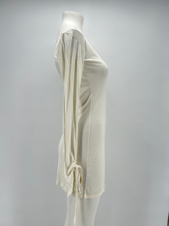 Robe dos nu blanche