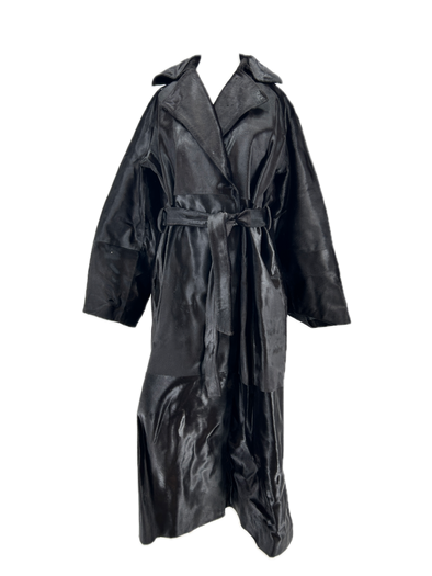 Manteau en cuir