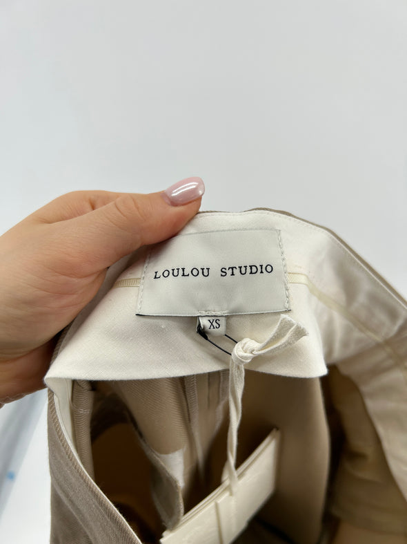 Pantalon en laine mélangée "Jade"