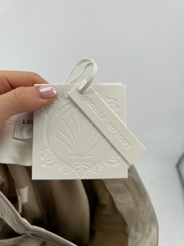 Pantalon en laine mélangée "Jade"